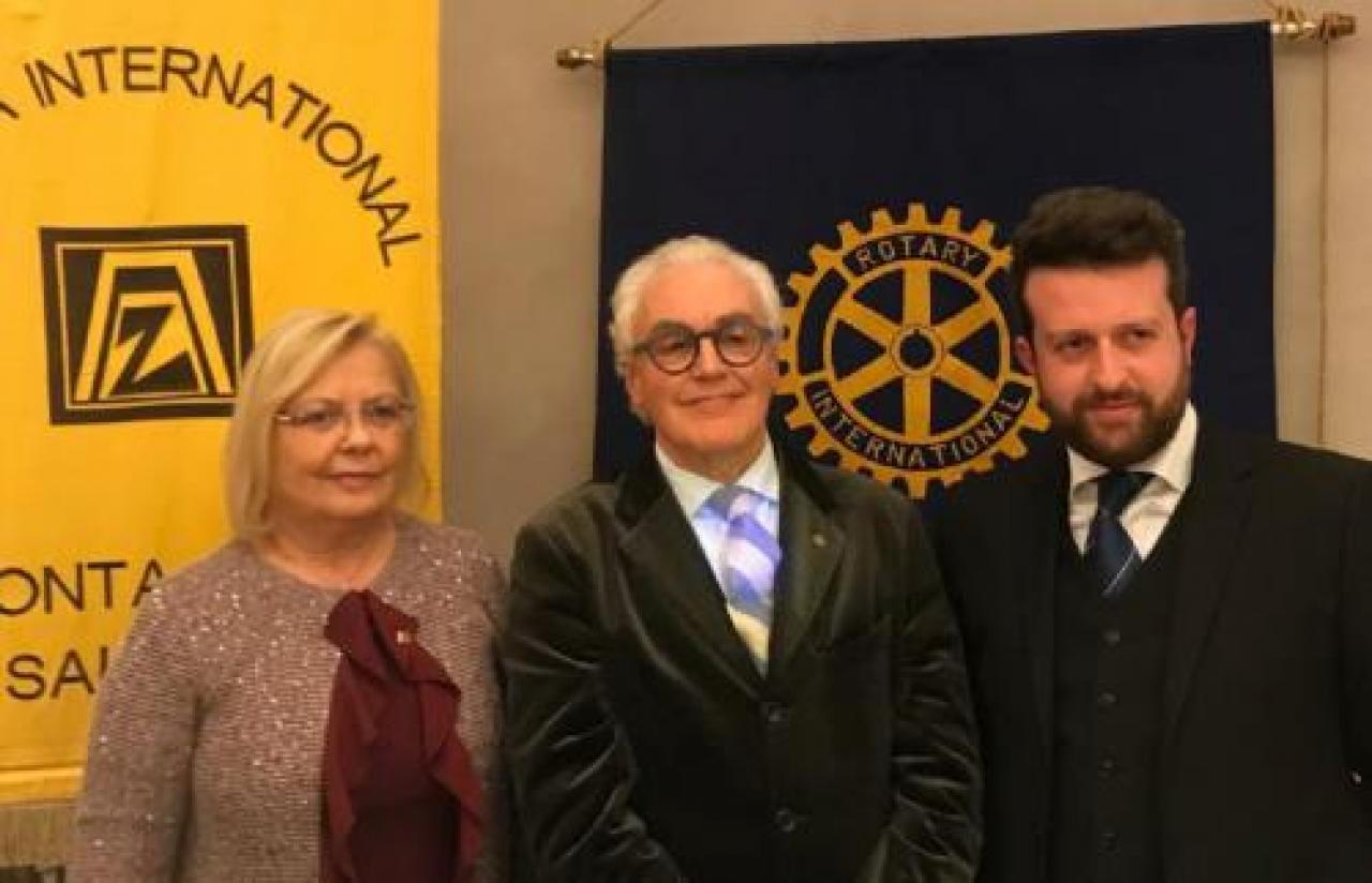 Alla conviviale Rotary- Zonta la Siria raccontata da Piccat jr