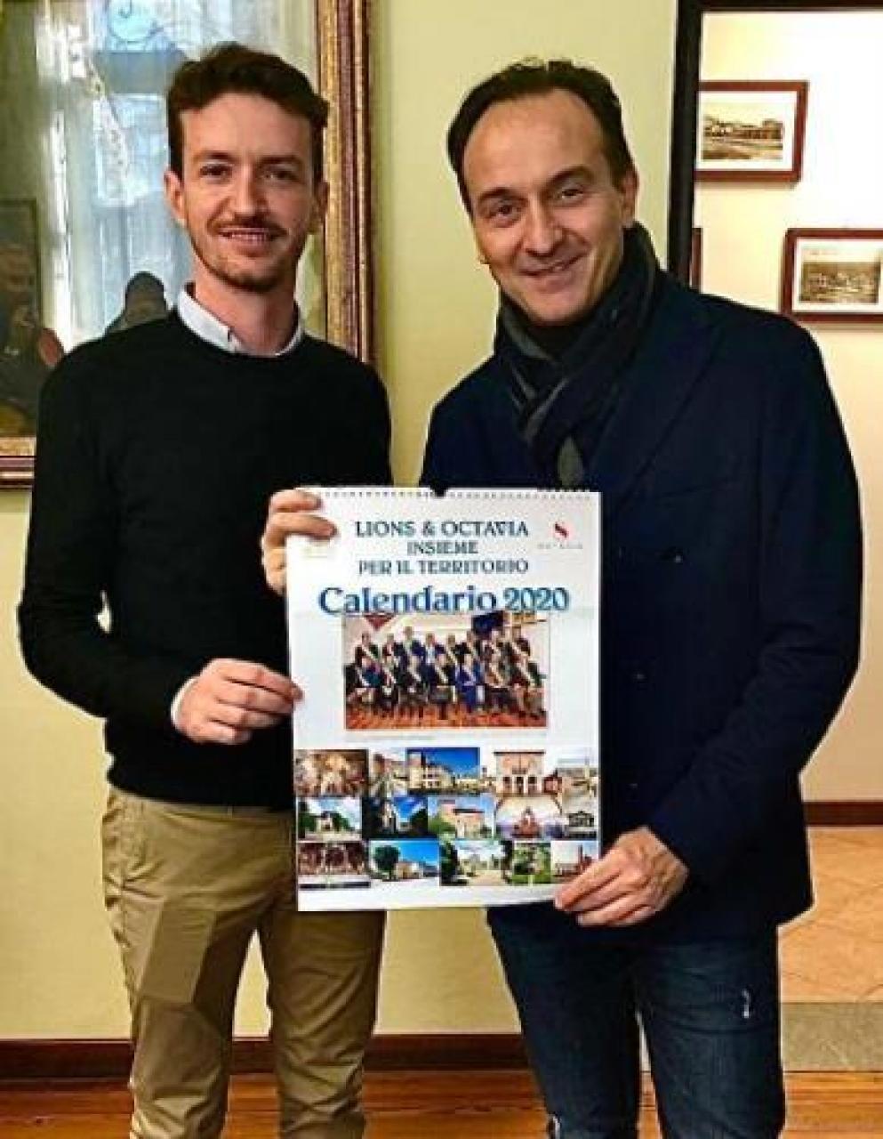 Il calendario di Octavia al presidente Cirio