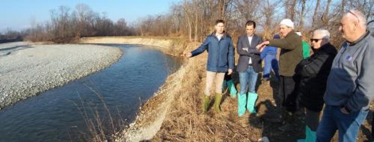 L’assessore regionale a Paracollo «Intervento sul Po in primavera» sopralluogo con demarchi e i funzionari per i danni delle alluvioni