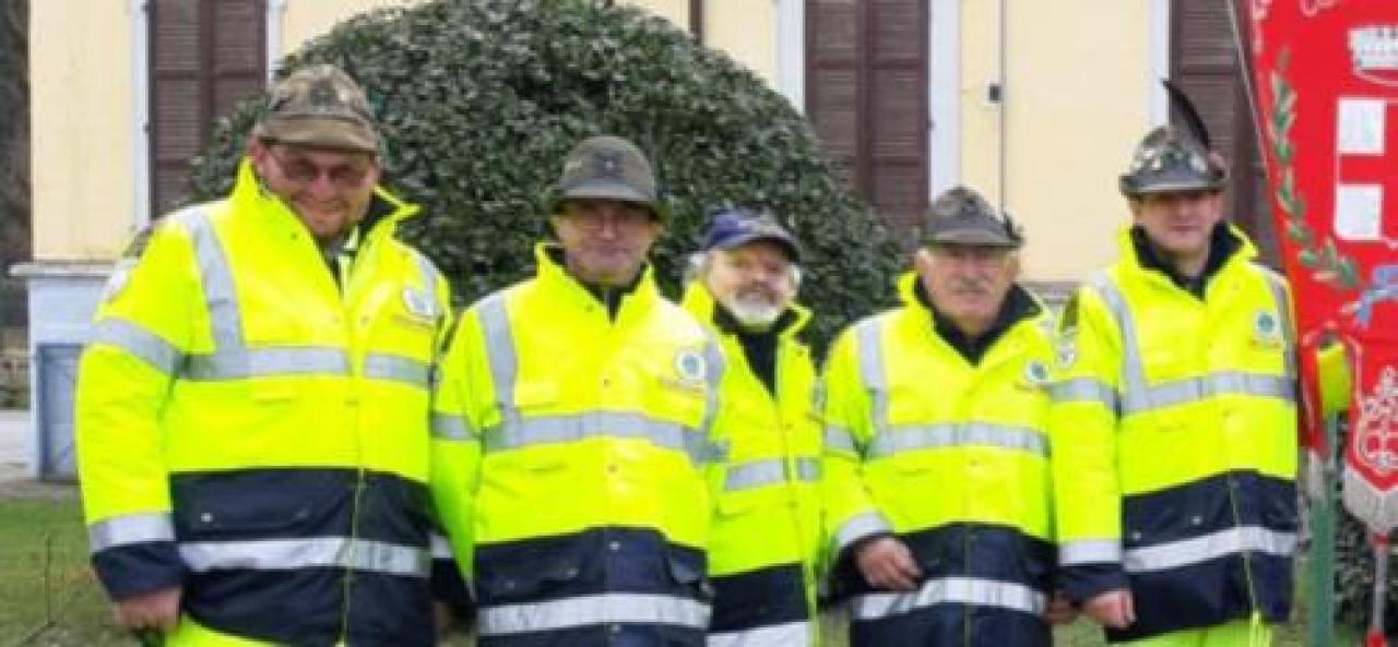 Le penne nere a Ceva con la Protezione civile