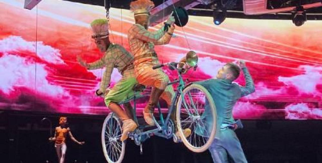 Luca Chiarva al Cirque du Soleil