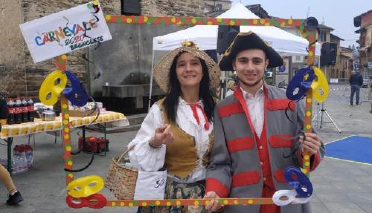 Anna e federico al carnevale di bagnolo