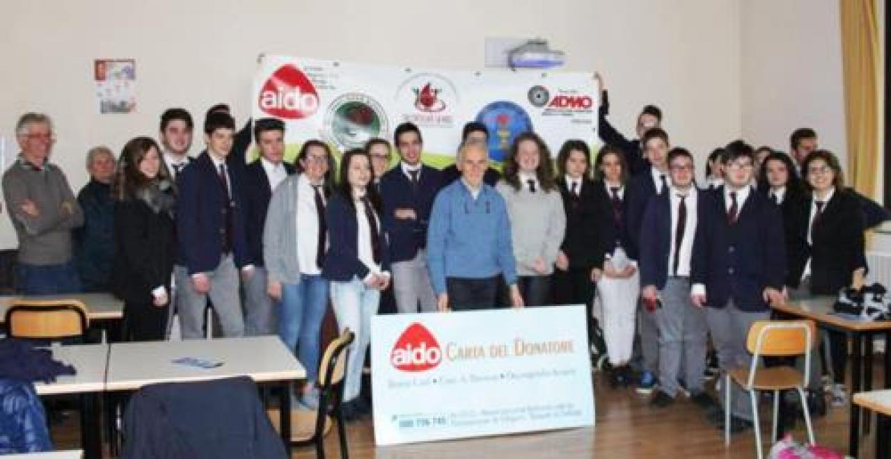Donatori fin dalla scuola