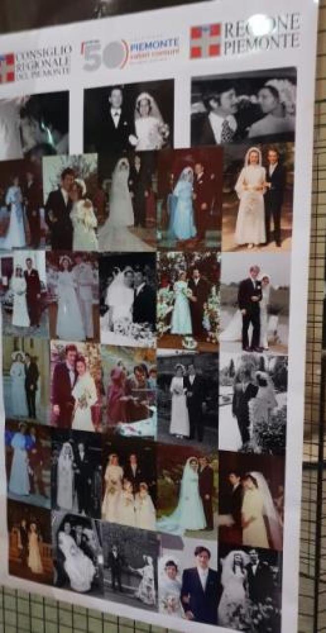 Due coppie di Venasca al Gran Ballo per i 50 anni della Regione Piemonte