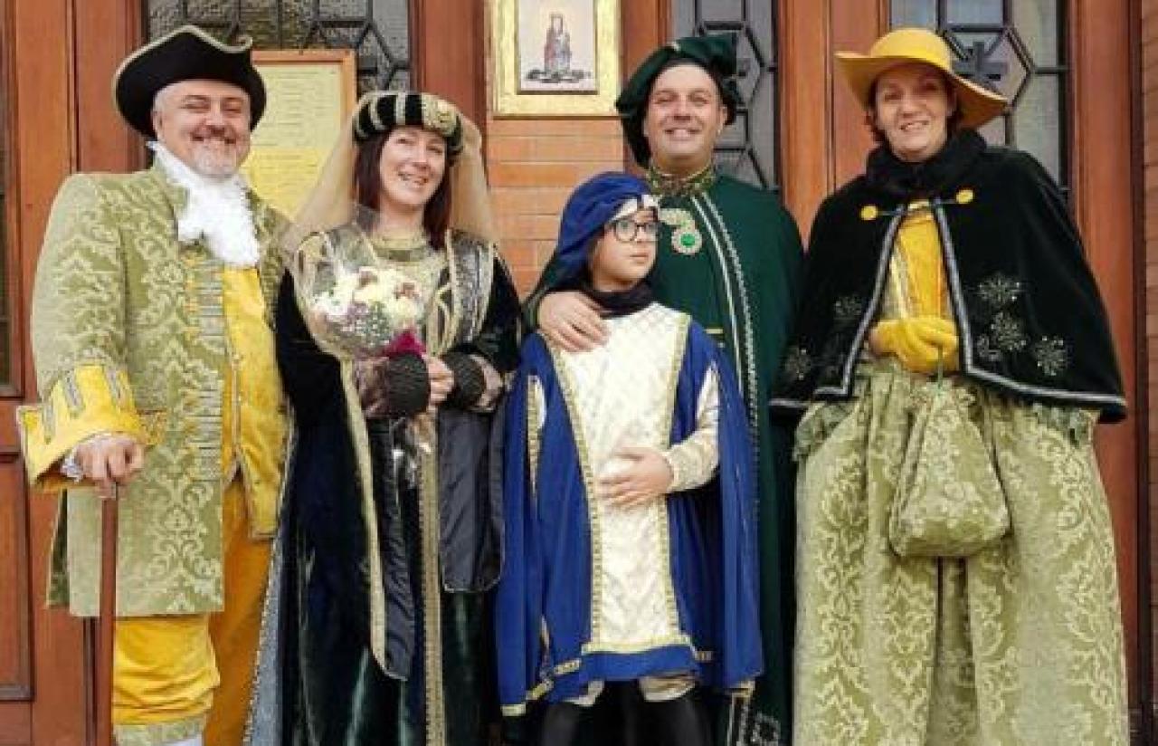 Grazie a Marco ed Elena Barroero San Lazzaro ha la sua maschera