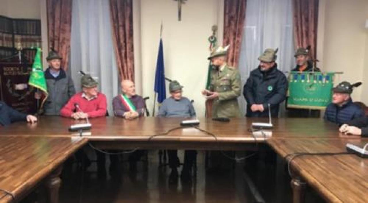Il reduce premiato a Villafalletto