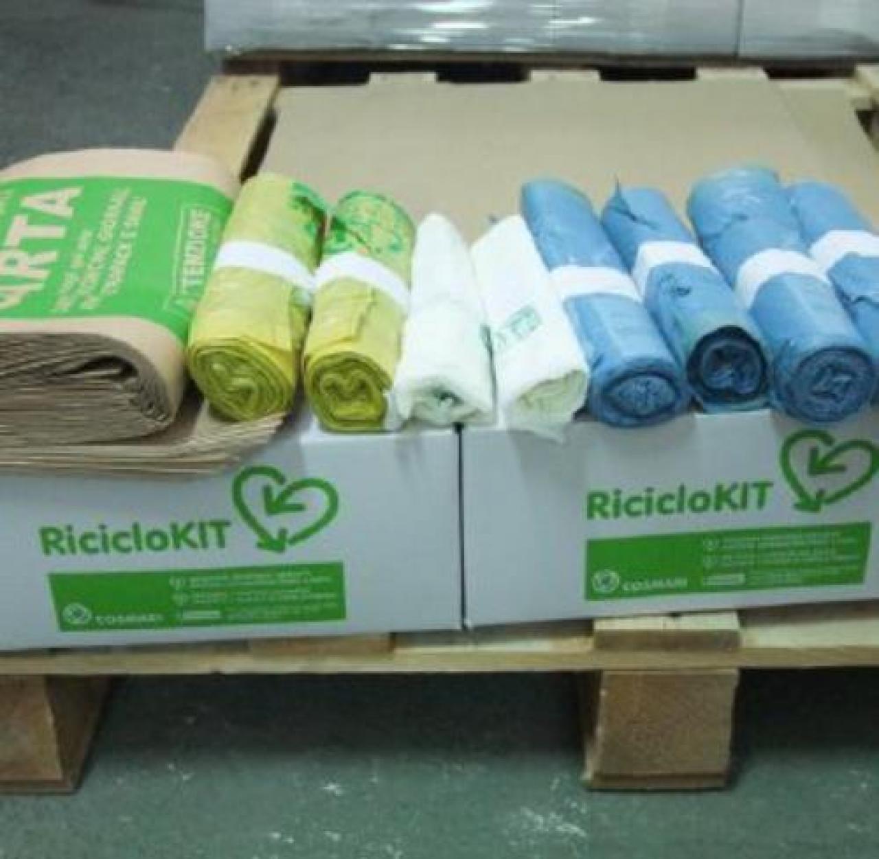 Kit rifiuti gratuito 3 giorni per ritirarlo