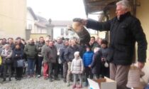 L’incanto di sant’antonio con i prodotti della terra a cardè