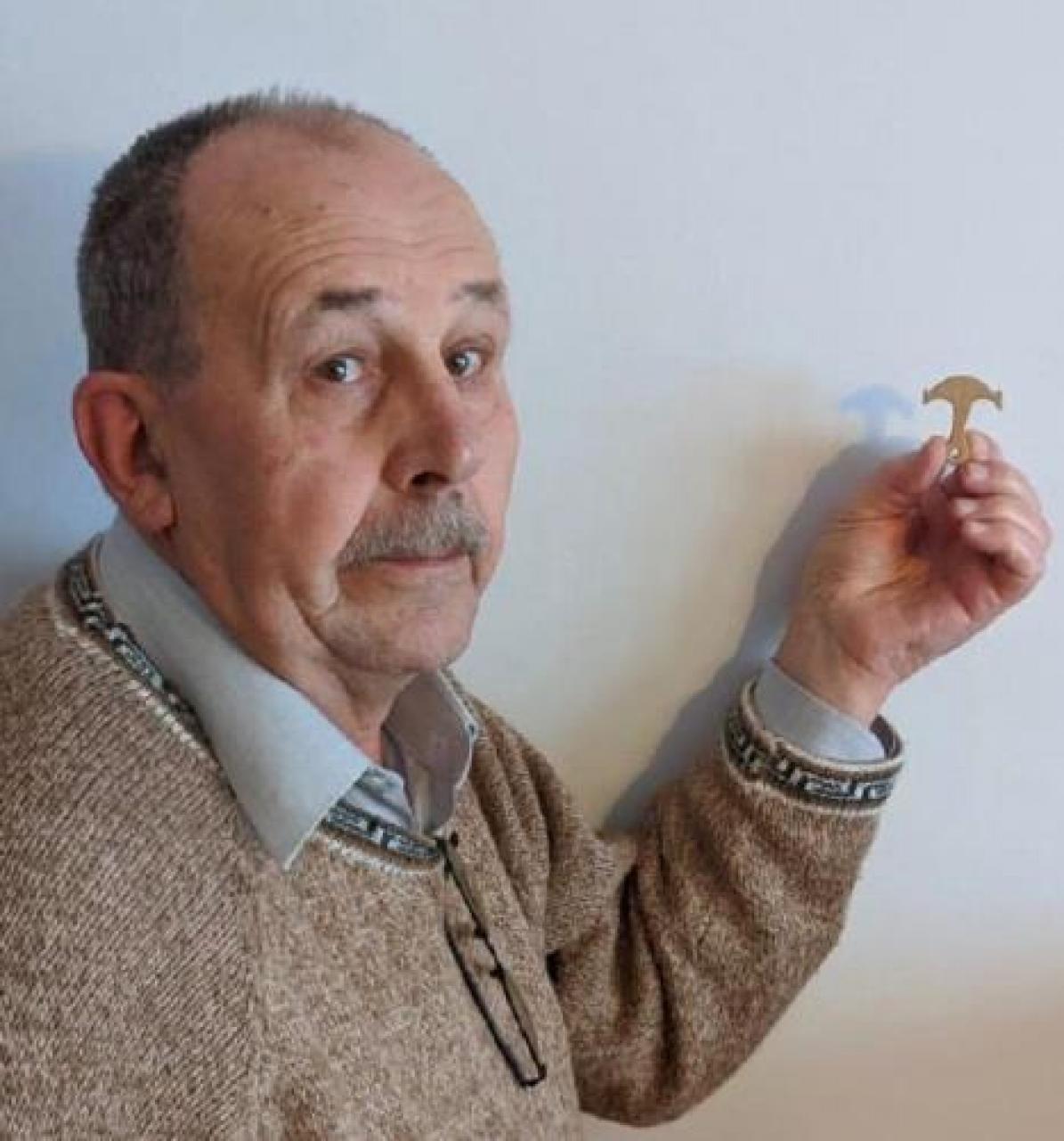 L’àncora scelta come simbolo 2020 per S. Valentino L’ultimo dono dell’artista-artigiano Virgilio Ribotta