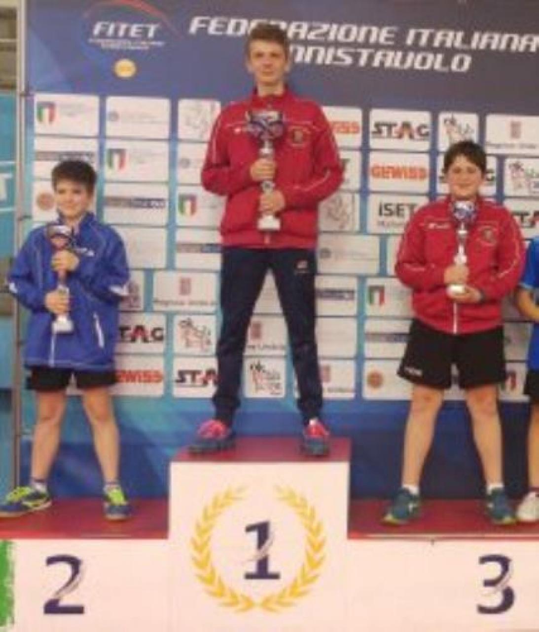 Tennistavolo: a Terni Izzo d’oro, A. Garello 3°