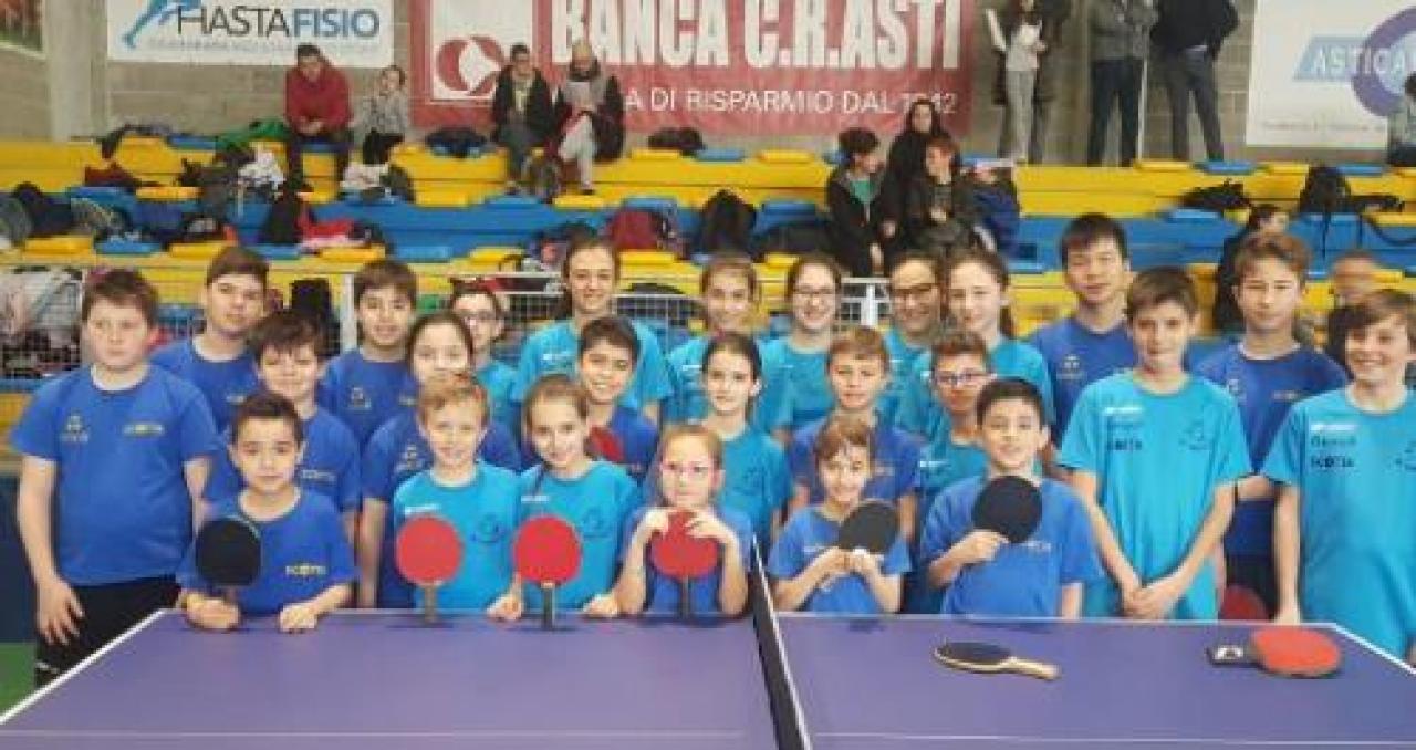 Tennistavolo, brillano i verzuolesi del vivaio