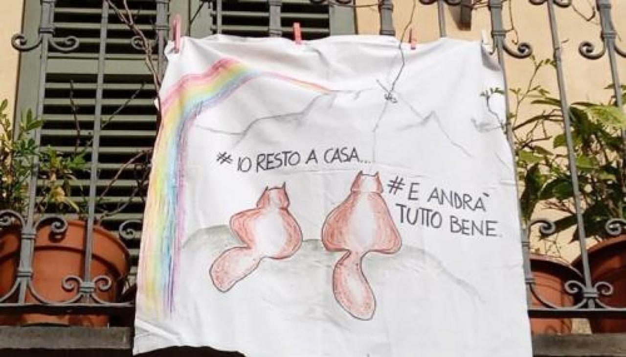 Così i bambini colorano la quarantena Inviate in Gazzetta i vostri arcobaleni