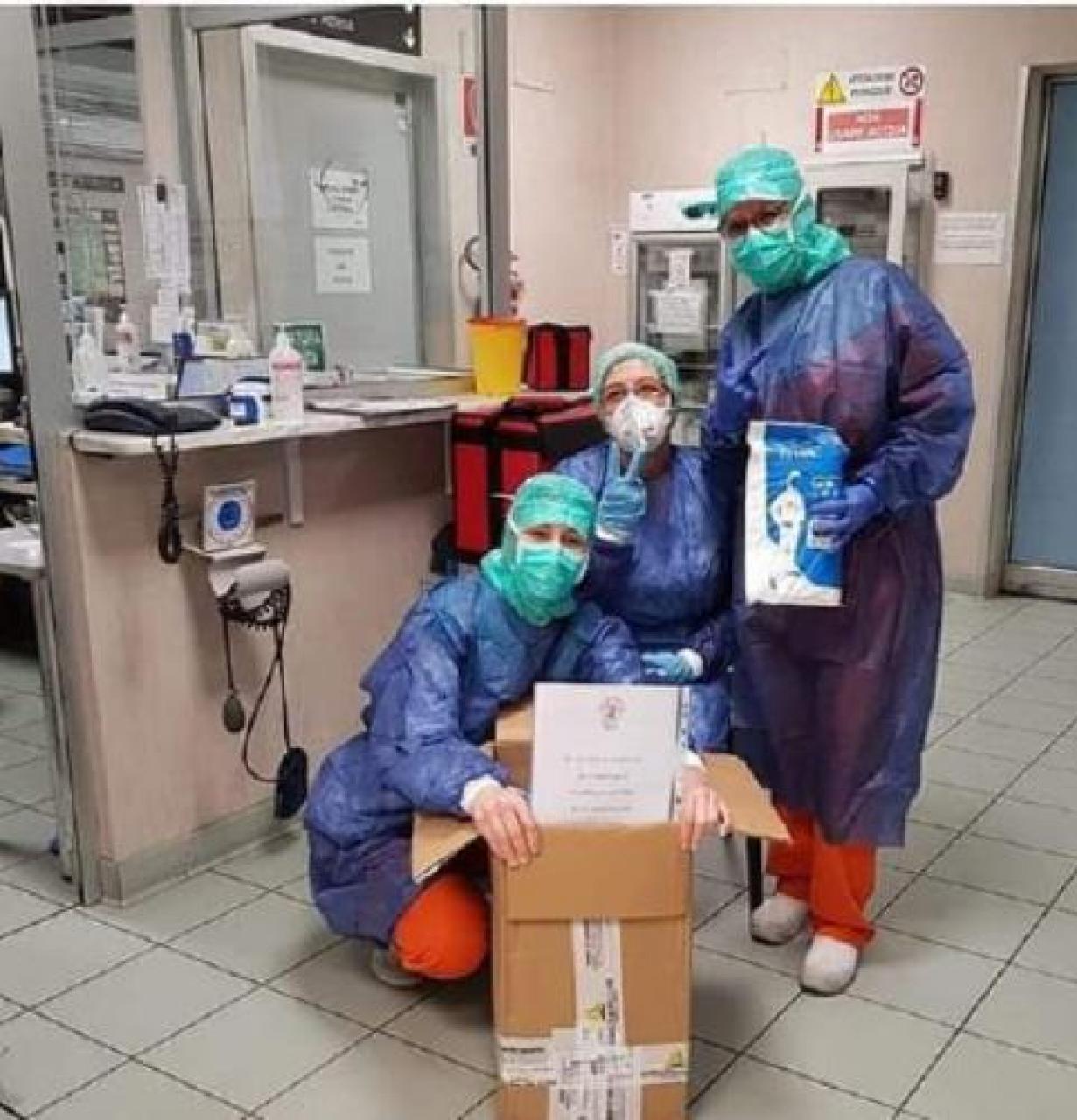 L’INFERMIERA MANTESE RINGRAZIA I CIAT DI VERZUOLO