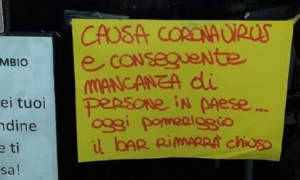 Psicosi Coronavirus, giù le serrande allo Stilnovo