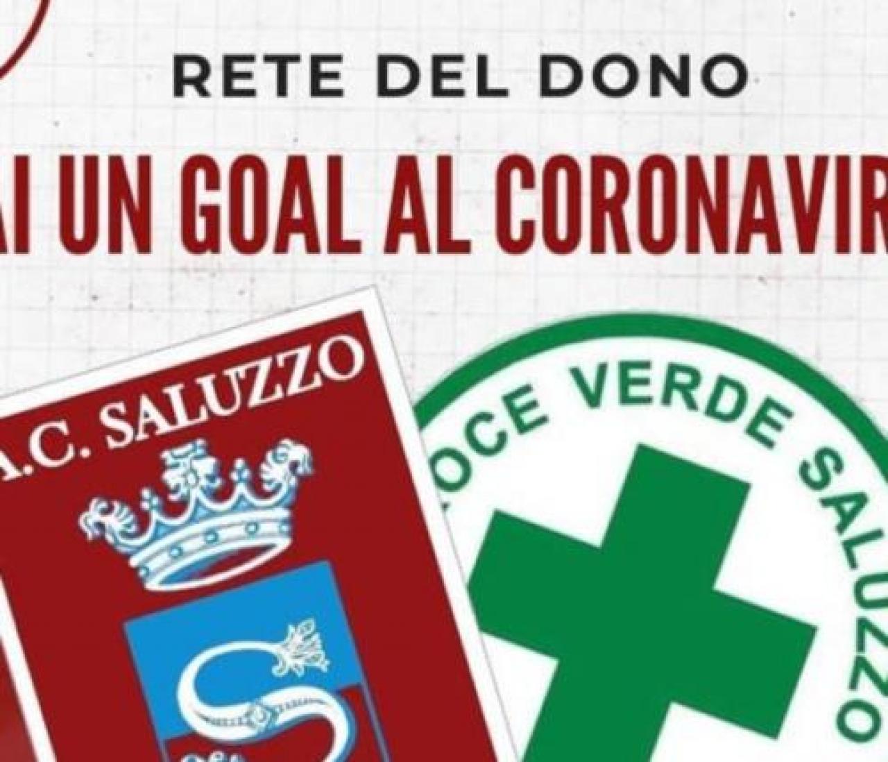 Il mondo del calcio fa goal al coronavirus L’Ac Saluzzo in campo per la Croce Verde
