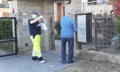 Le mascherine ai bagnolesi: un grazie dalla popolazione