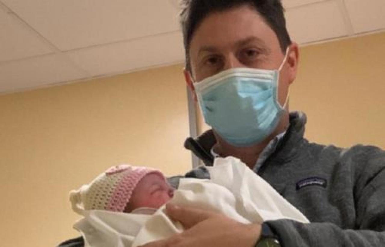 Paolo demarchi è di nuovo papà