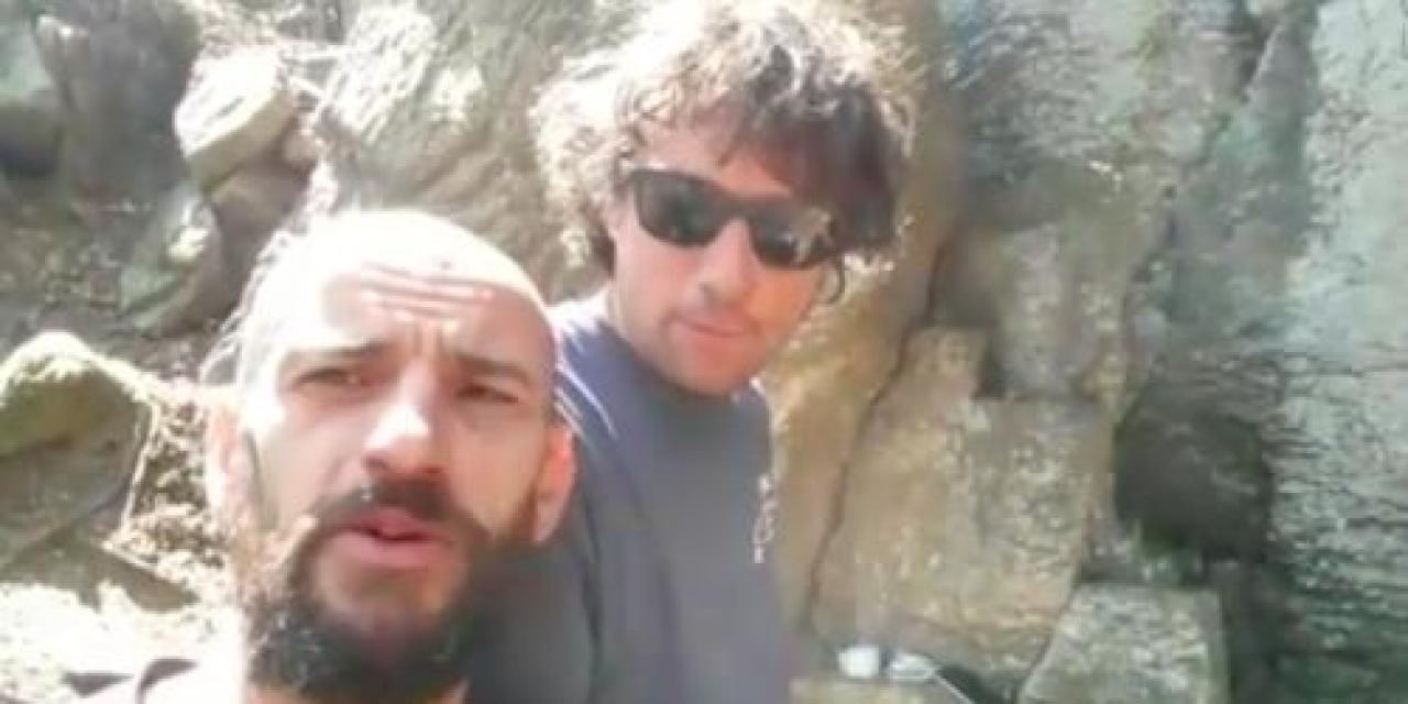 Video choc in quarantena: guida alpina nei guai