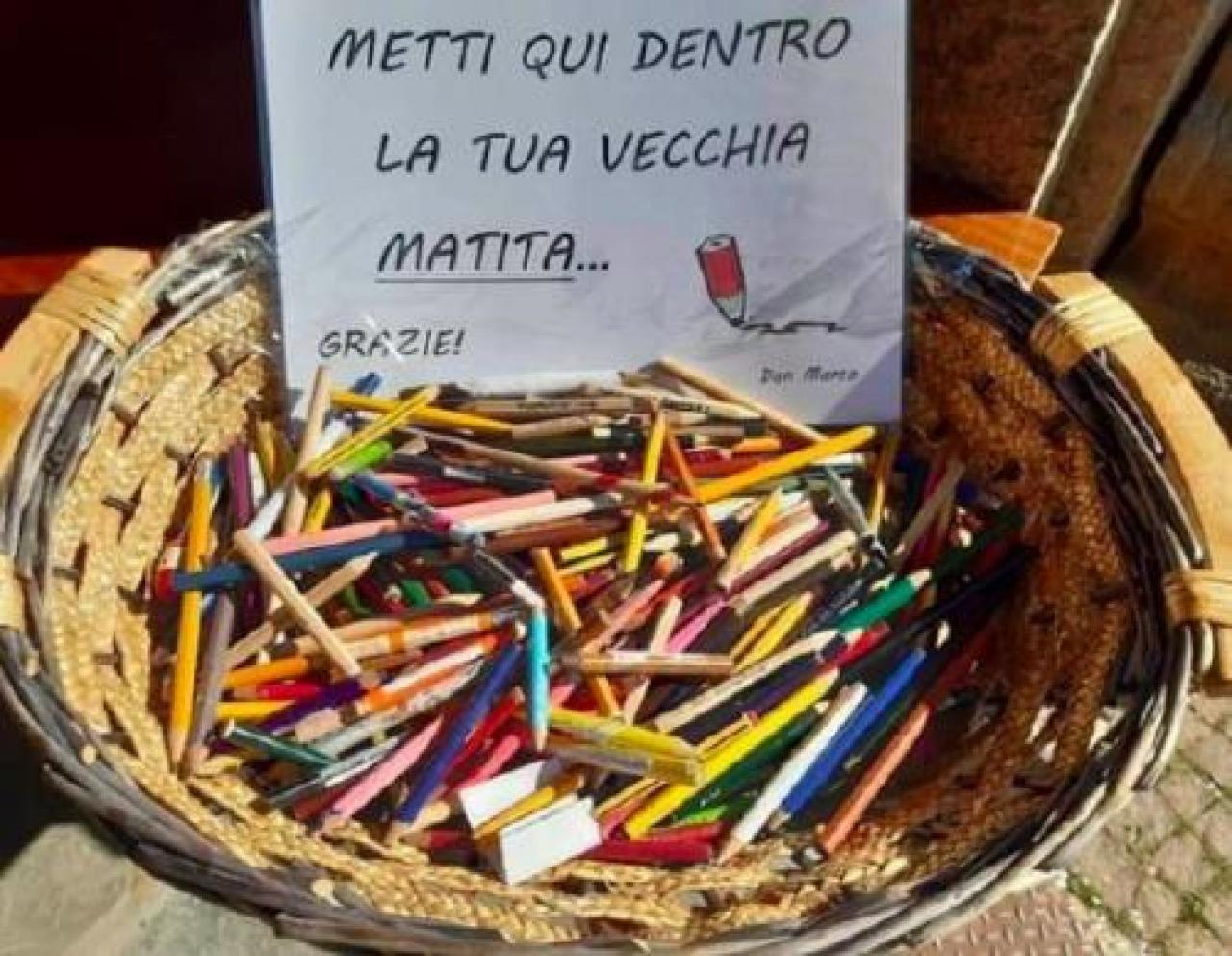 Villafalletto, il rito della matite