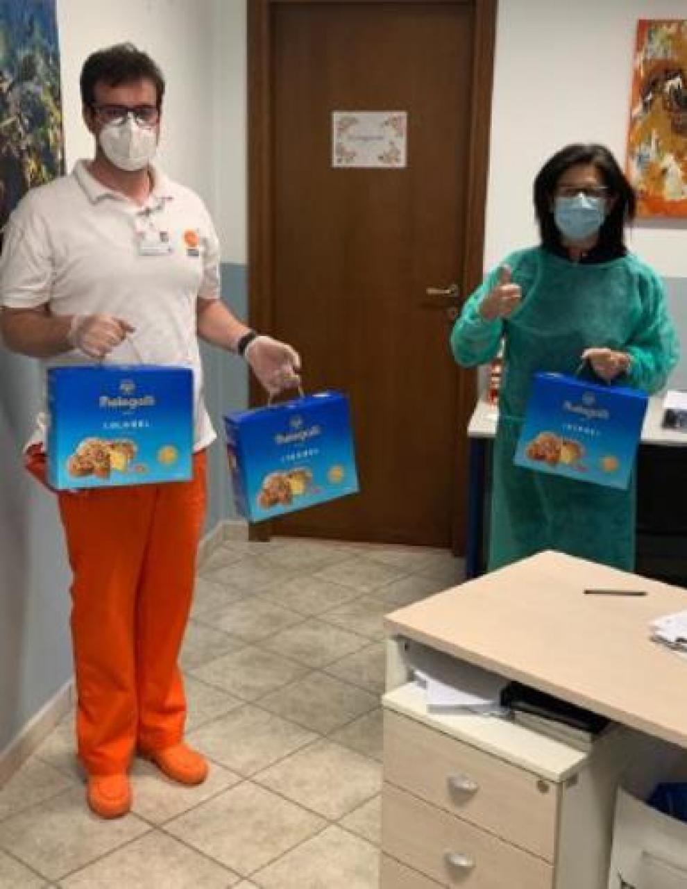 La Cri di Melle dona colombe