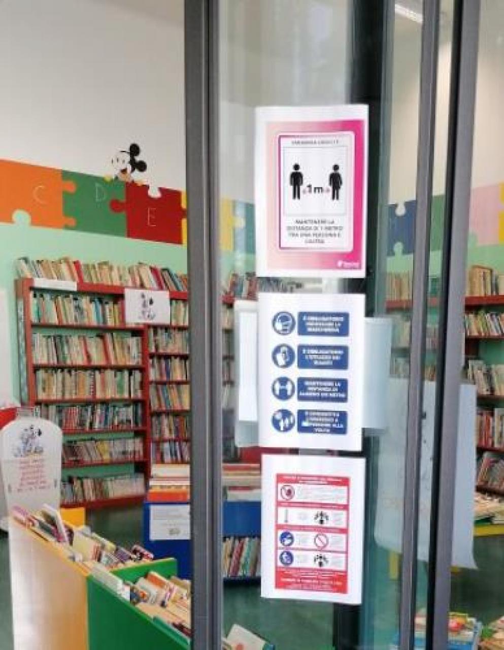 Si torna in biblioteca Le nuove disposizioni