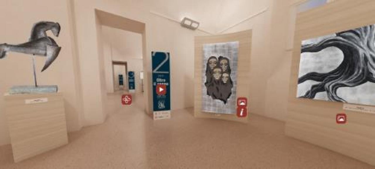 Un assaggio della mostra di Cavallera grazie alla visita virtuale in Castiglia jfpasdf fjpasufpaosui