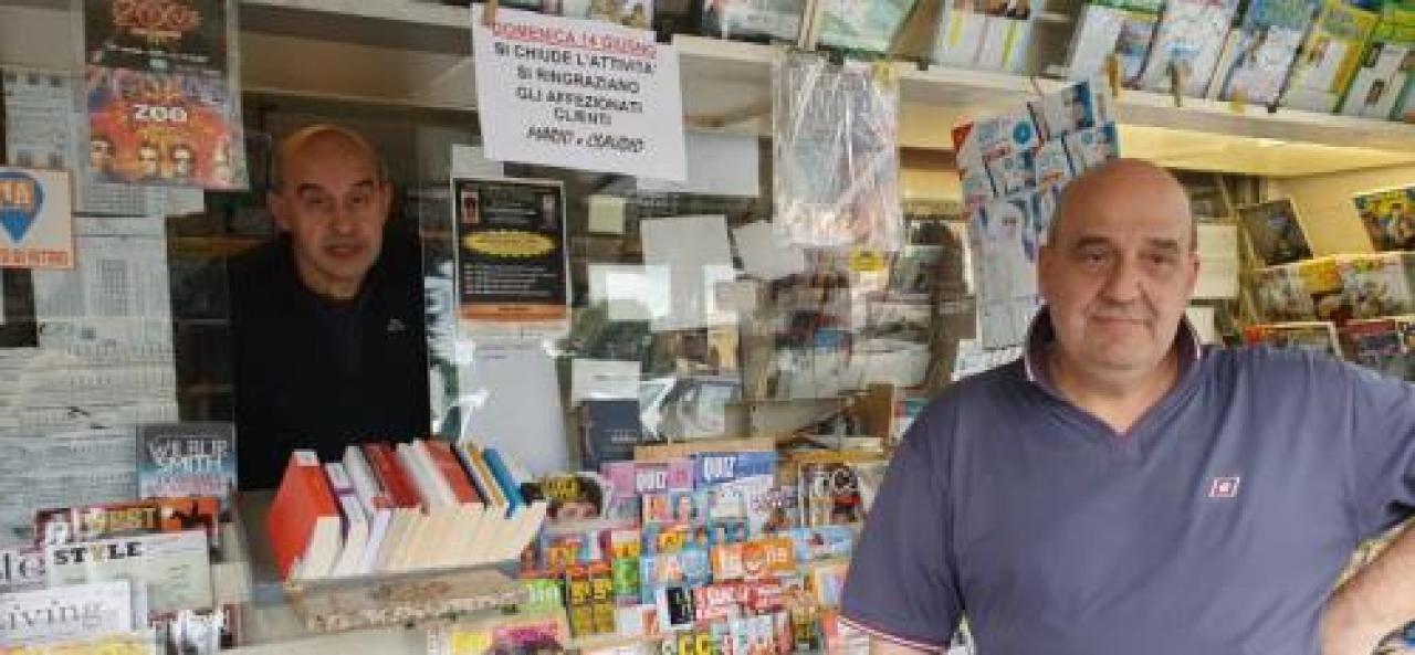 Chiude anche l’edicola della stazione ferroviaria