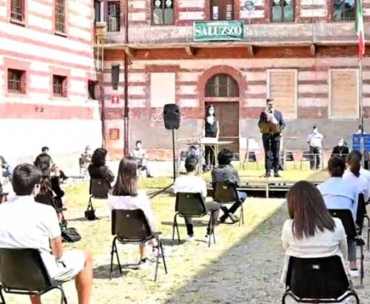 Diciottenni saluzzesi accolti alla Musso per celebrare la Festa della Repubblica