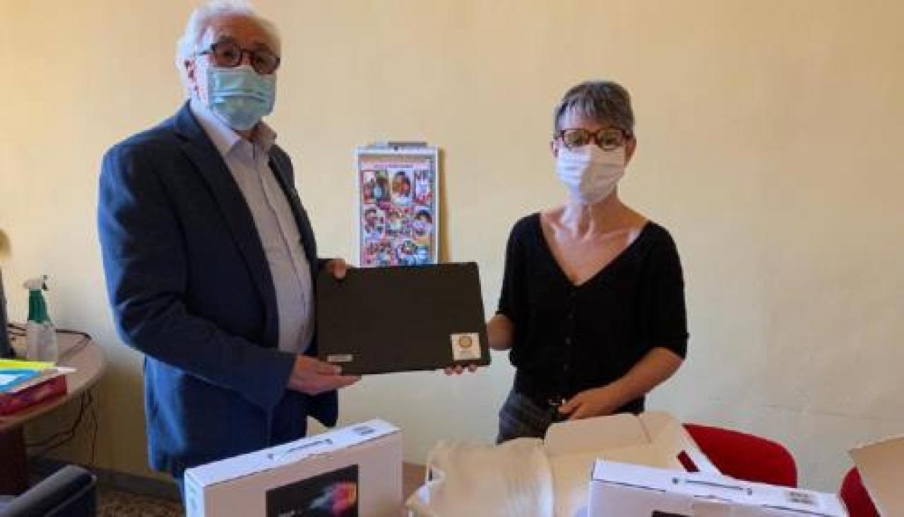 I computer del rotary alla rosa bianca