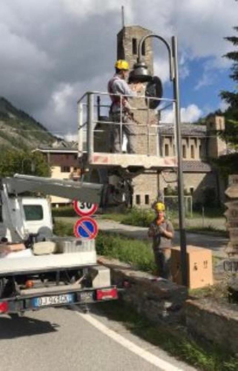 Illuminazione a led per Pontechianale