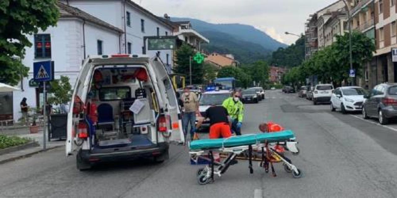 Investita su viale Mazzini