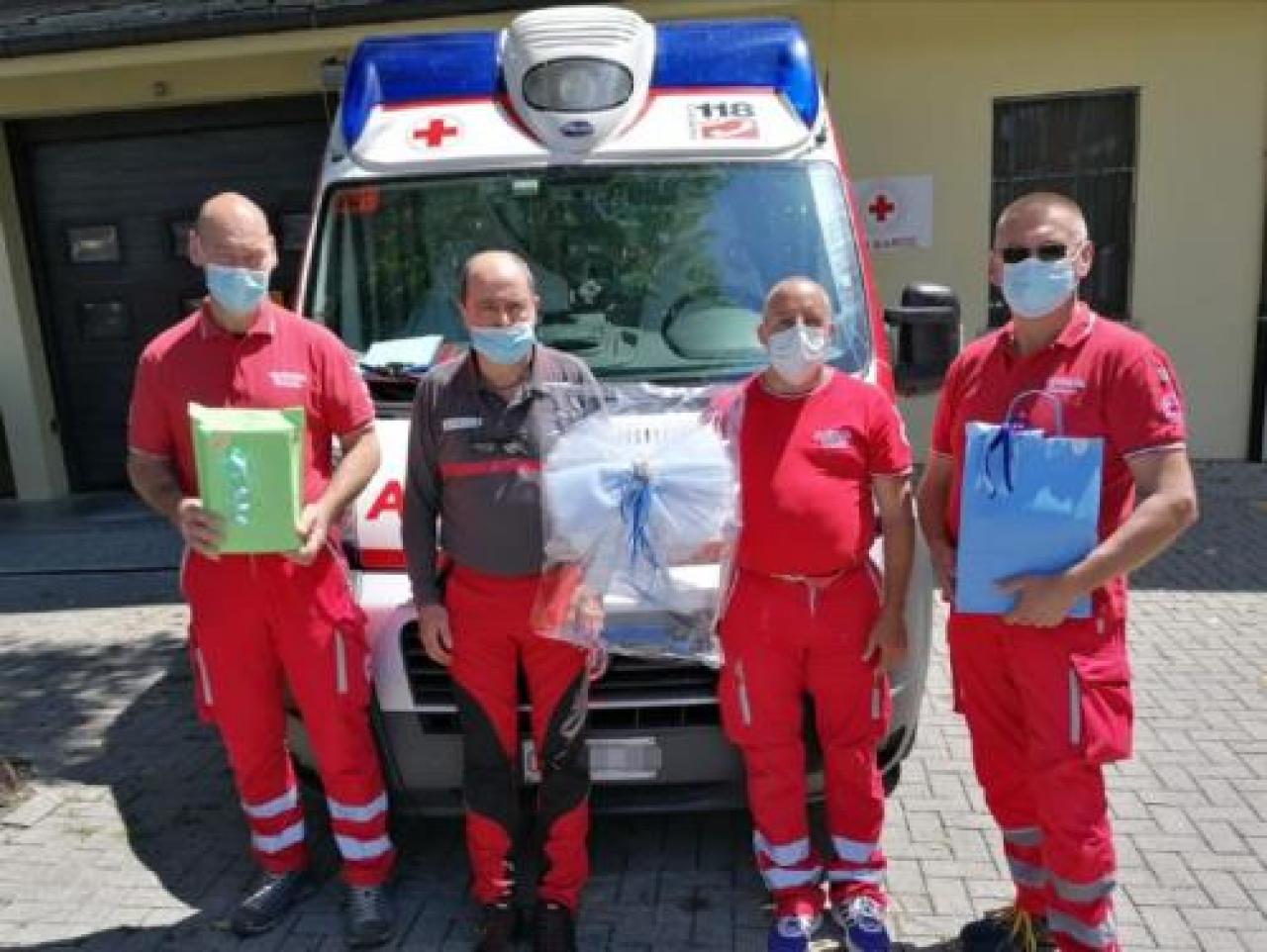 Parto sull’ambulanza della Cri