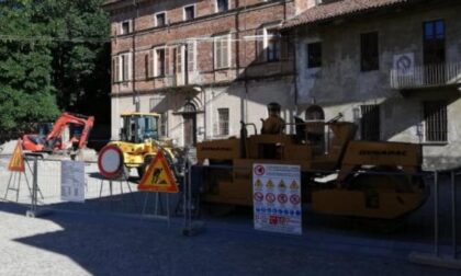 Piazza, scuola e ala I lavori a Scarnafigi