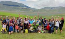 Camminare in camper sulle colline di Norcia