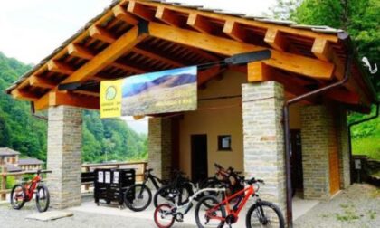 Crissolo, la nuova sede del noleggio bici