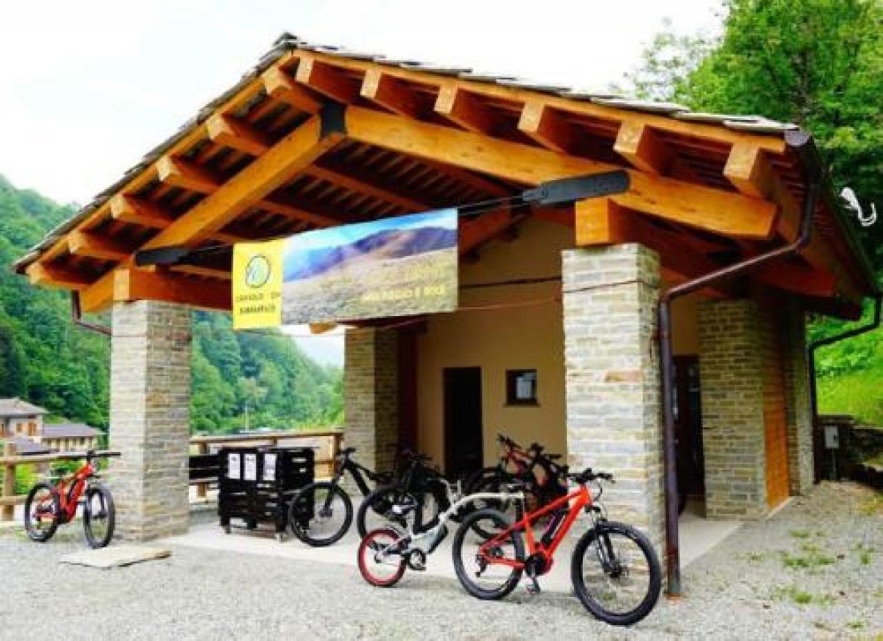 Crissolo, la nuova sede del noleggio bici