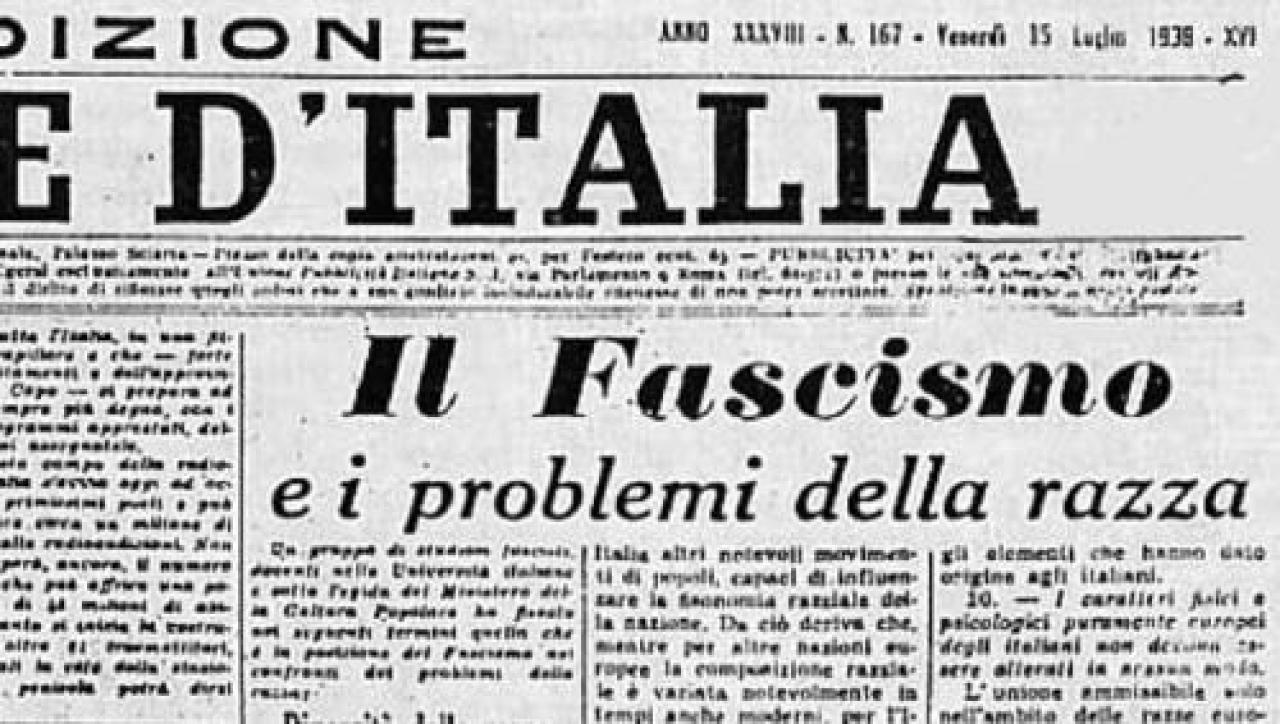 Il Manifesto della Razza e gli ebrei di Saluzzo