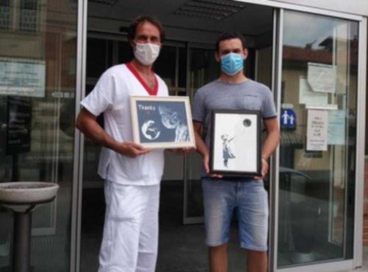 L’arte del mantese Avalis racconta la quarantena al teatro Macario di Torino