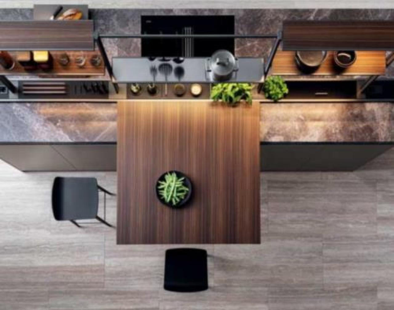 La cucina adesso entra in soggiorno e le pareti di casa riprendono colore tendenze e novità per arredamento e manutenzione