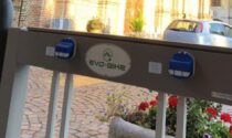 Ricarica per le bici elettriche sotto i portici del municipio