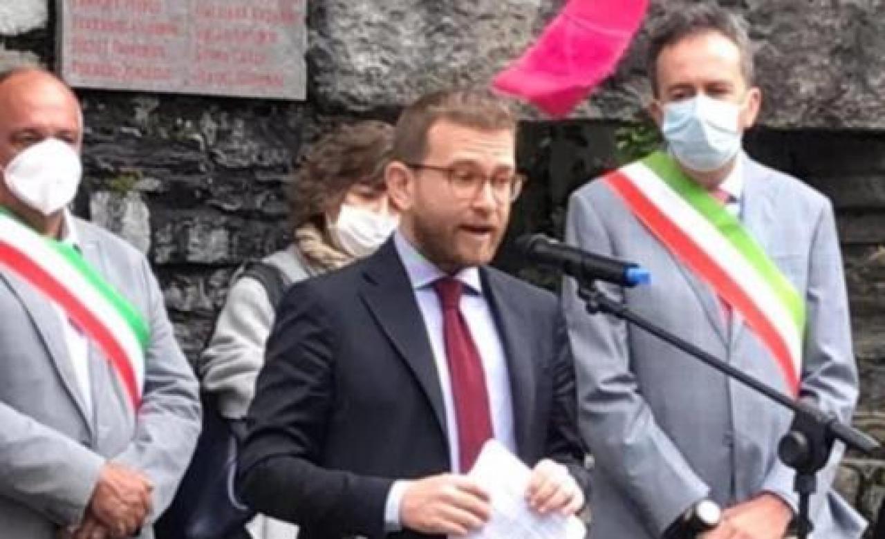 Un ricordo speciale per il comandante barbato: siamo entrambi di Caltanissetta Il ministro Provenzano a Montoso rende omaggio alla lotta partigiana