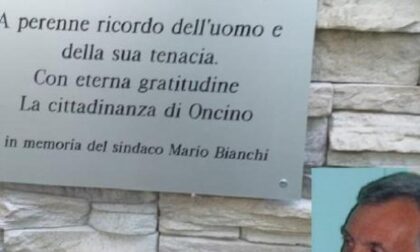 Omaggio all’ex sindaco Bianchi