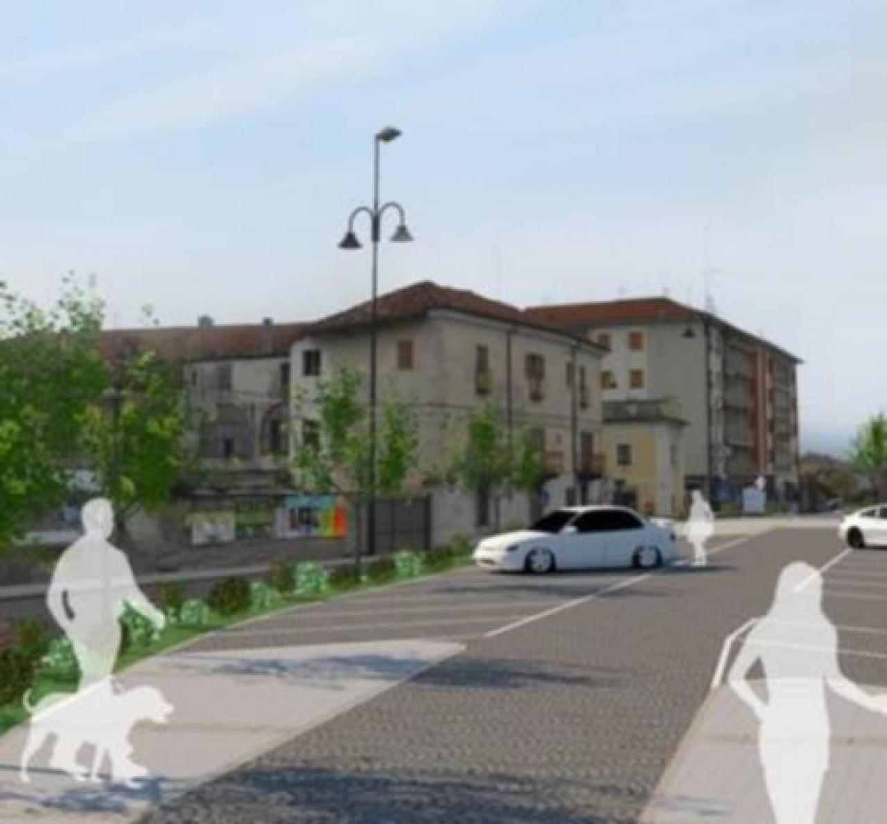 INVESTIMENTI PER UN MILIONE DI EURO SU PROGETTI URBANISTICI E per LA riapERURA DELle scuole Così cambia il volto di piazza Savoia La vetrina di Busca si rifà il look