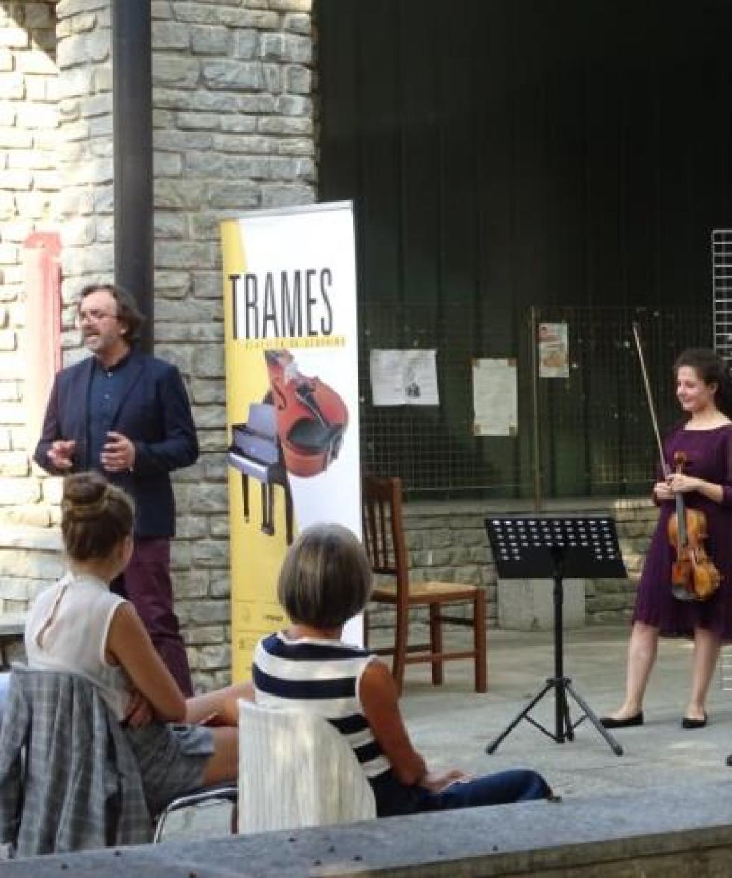 La musica classica di Trames a Barge