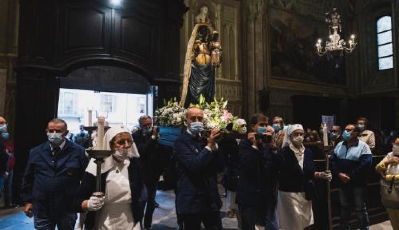 Madonna di Oropa a Saluzzo Si apre il convegno diocesano