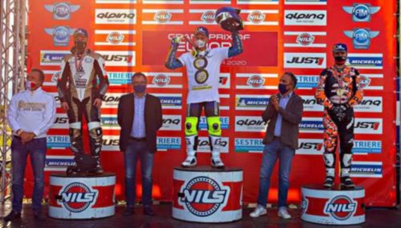 Mondiale Supermoto a Busca, vince Schmidt, Chareyre campione Titolo europeo all’italiano Monticelli, piazza d’onore per Negri
