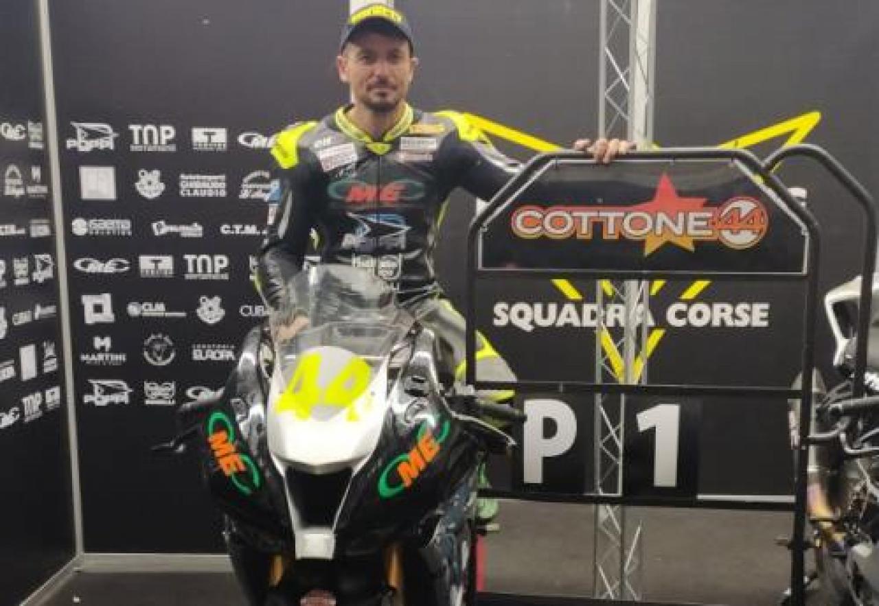 Moto, trofeo Velocità: il mantese Marco Cottone è campione italiano