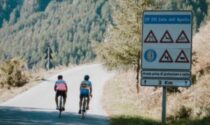 Parata di amministratori a venasca Una valle a misura di bici