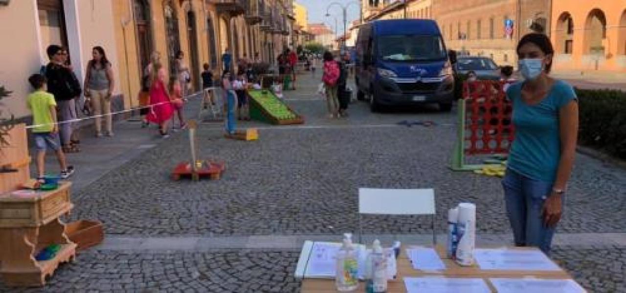 Patronale a metà, ma col Ludobus tanti bimbi felici La Pro loco: «È solo una pausa, ripartiamo presto»