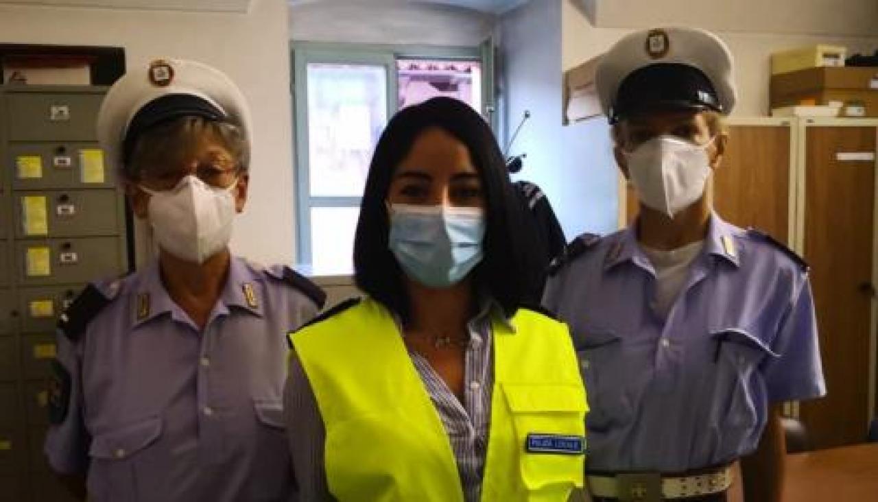 Valeria nuova vigilessa di Moretta